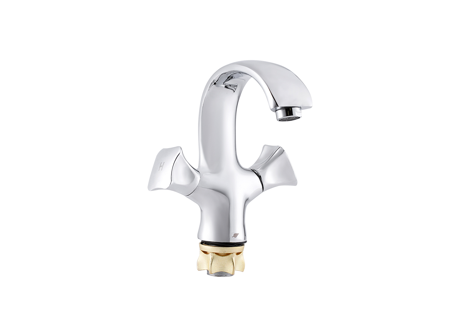 Смеситель для раковины ПРОФСАН ПСМ-717-38 КВАДРО тип См-УмДЦБА