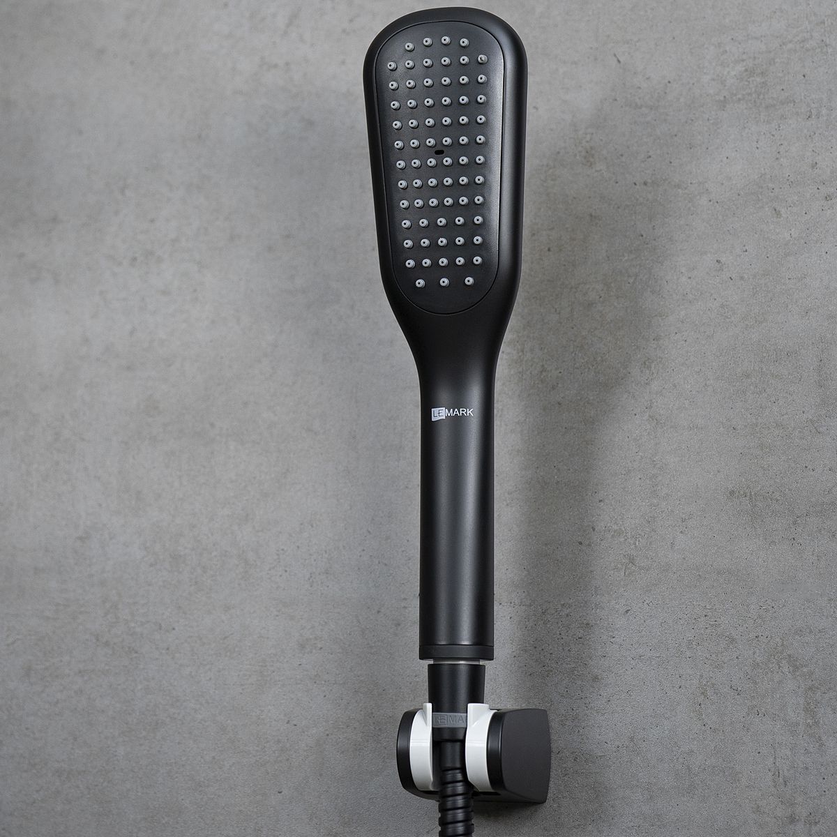 Ursus Смеситель термостатический для ванны и душа, встраиваемый, с доп. 1-ф. лейкой, черный, LM7242B