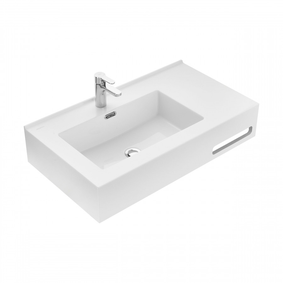 Раковина КВАДРО Про 80, левая