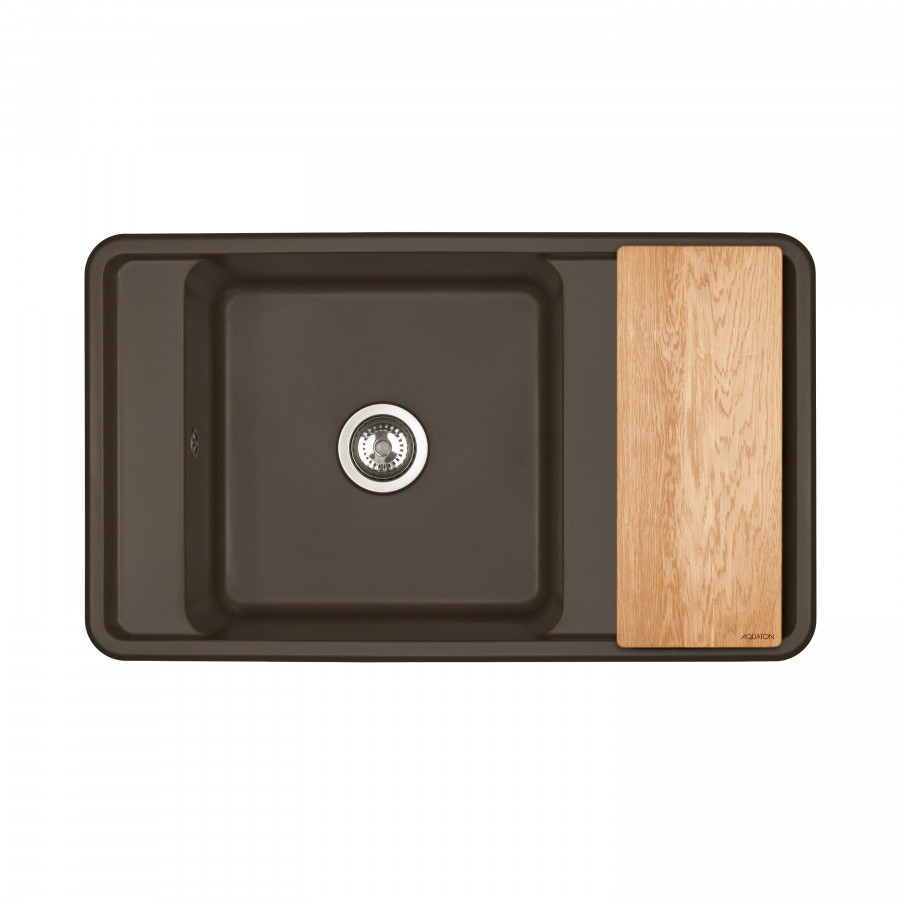 Мойка для кухни  Беллис 87 870x510x250 мм, прямоуг., кофе