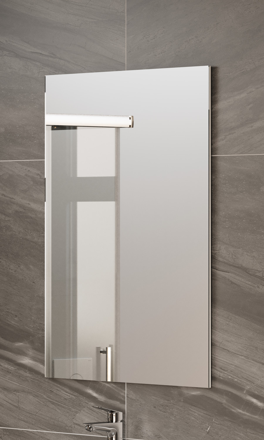 Зеркало АЛЬМА 80, прямоугольное