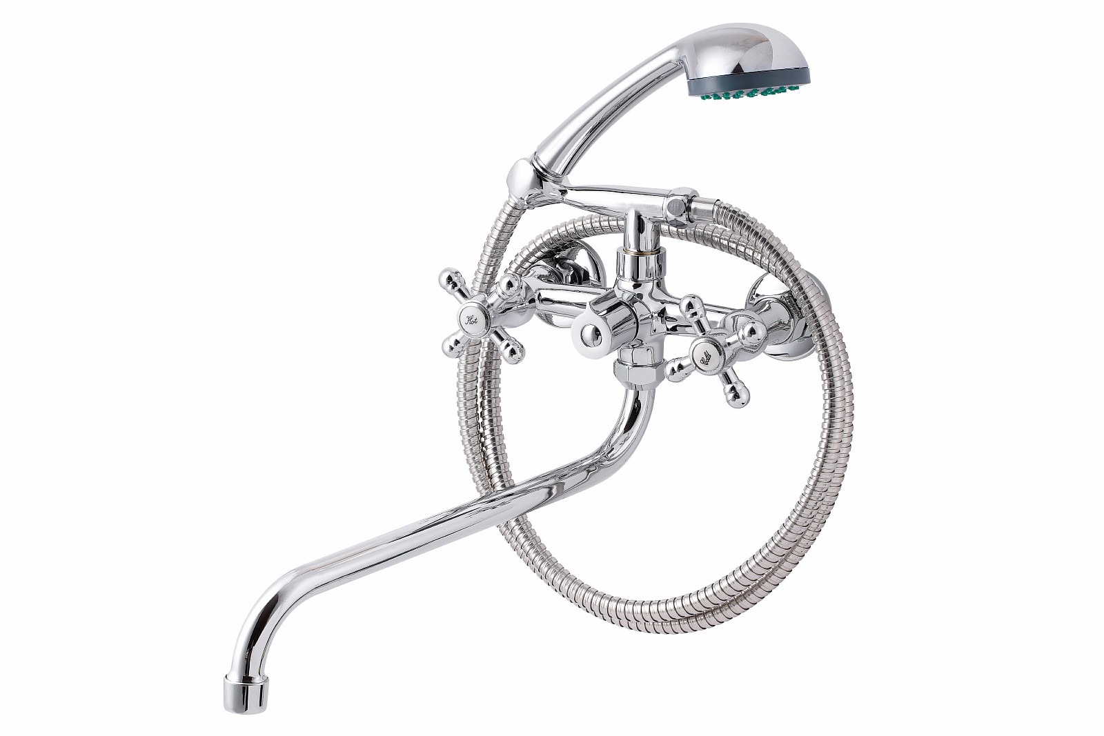 Смеситель для ванны с душем ПРОФСАН ПСМ-158-К89 СТАНДАРТ-А тип См-ВУДРНШлА