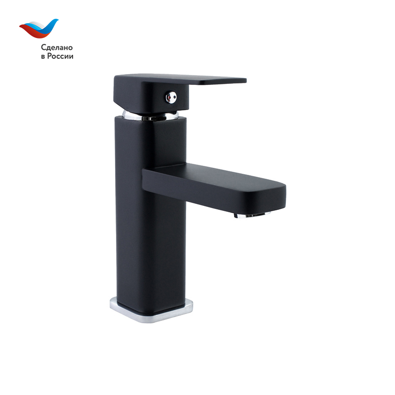 Смеситель для раковины СЛАВЕН Коттедж СЛ-ОД-Н1Ч черный/хром