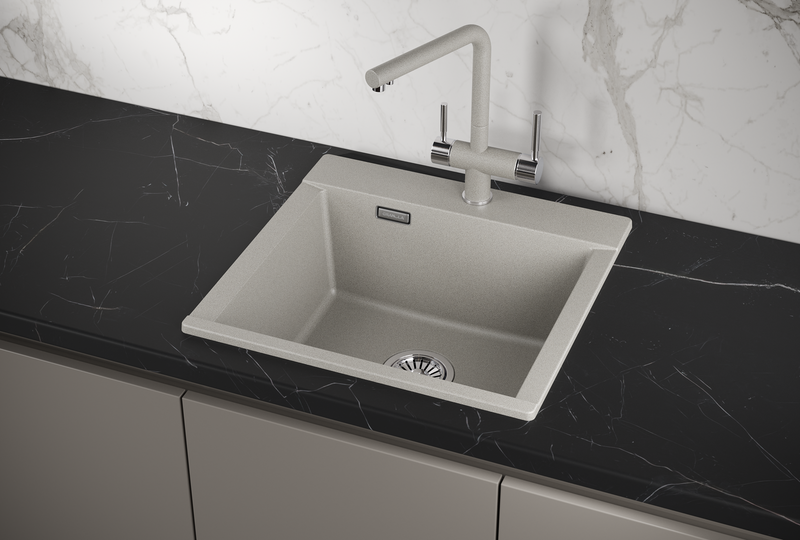 Кухонная мойка GRANULA (5201, БАЗАЛЬТ)