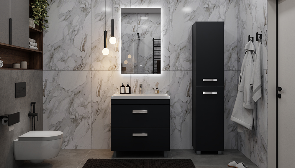 Шкаф VELVEX Orlando 400 графит