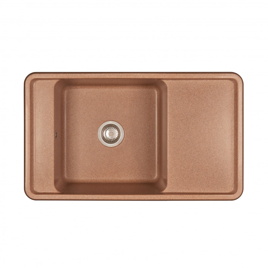 Мойка для кухни  Беллис 87 870x510x250 мм, прямоуг., терракот