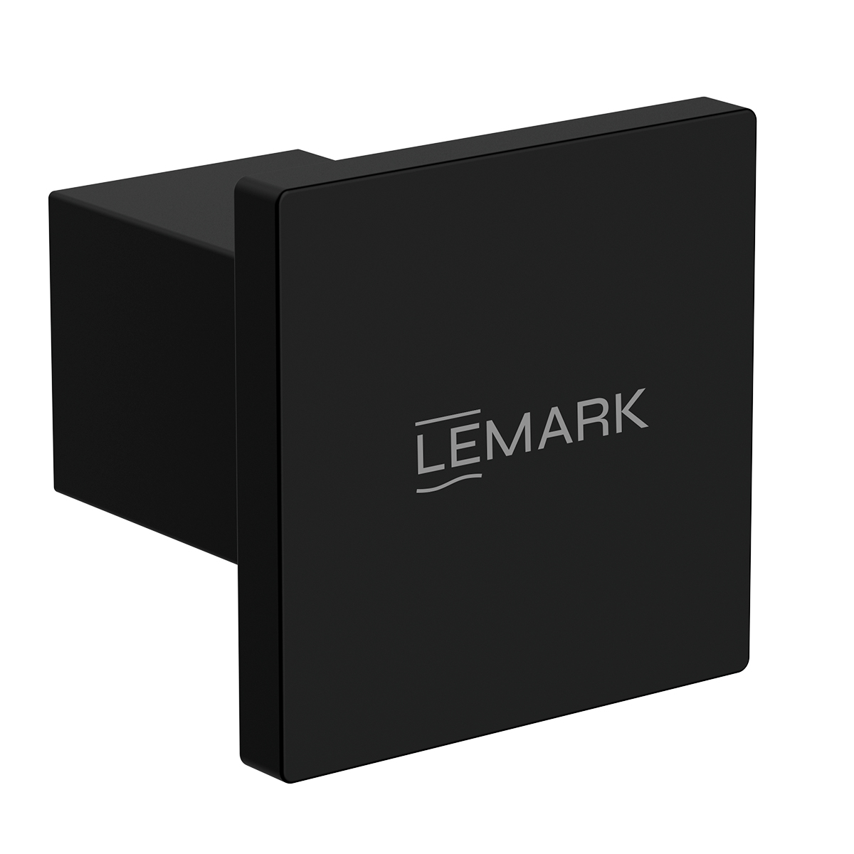 Крючок для полотенец LEMARK VALDAY, сталь, матовый черный