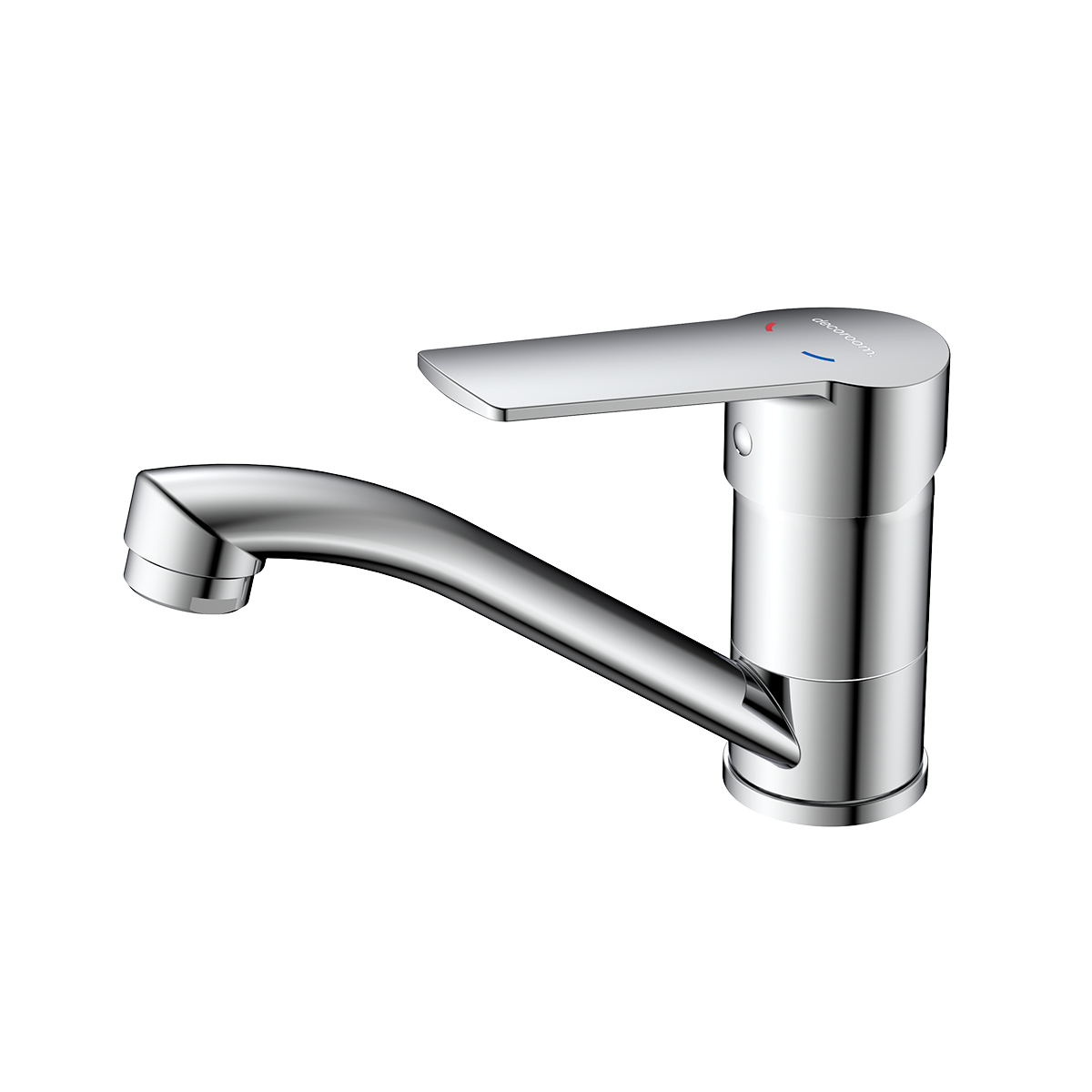 Смеситель DECOROOM DR22012 для кухни с поворотным изливом