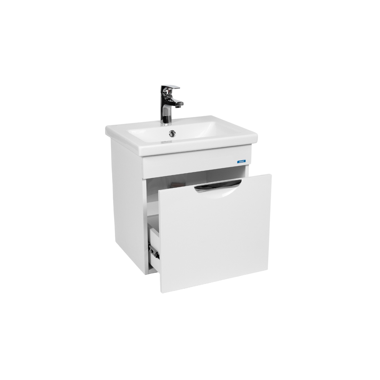 Тумба под раковину VIANT БАРСЕЛОНА 50 подвесная белый (VBAR50CO-T1YP)
