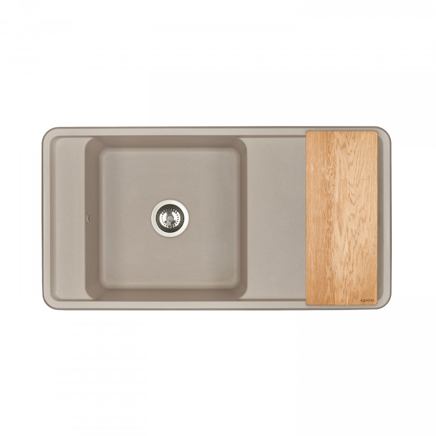 Мойка для кухни  Беллис 97 970x510x250 мм, прямоуг., серый шелк