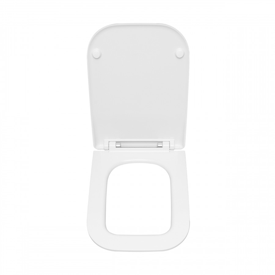 Сиденье "Лайм" тонкое с S-C для напольного унитаза САНТЕК