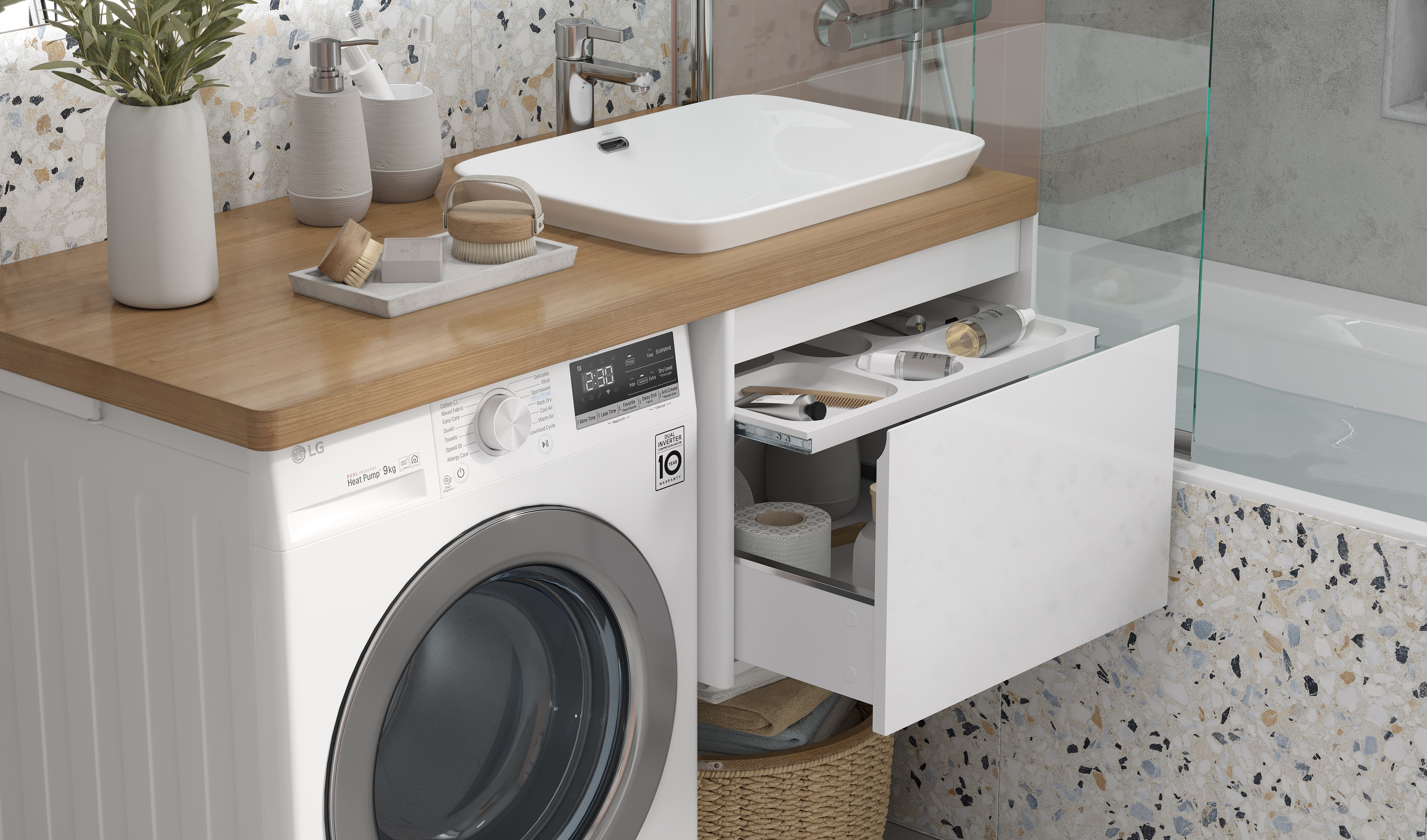 Столешница VELVEX Klaufs 1200 правая дуб французский