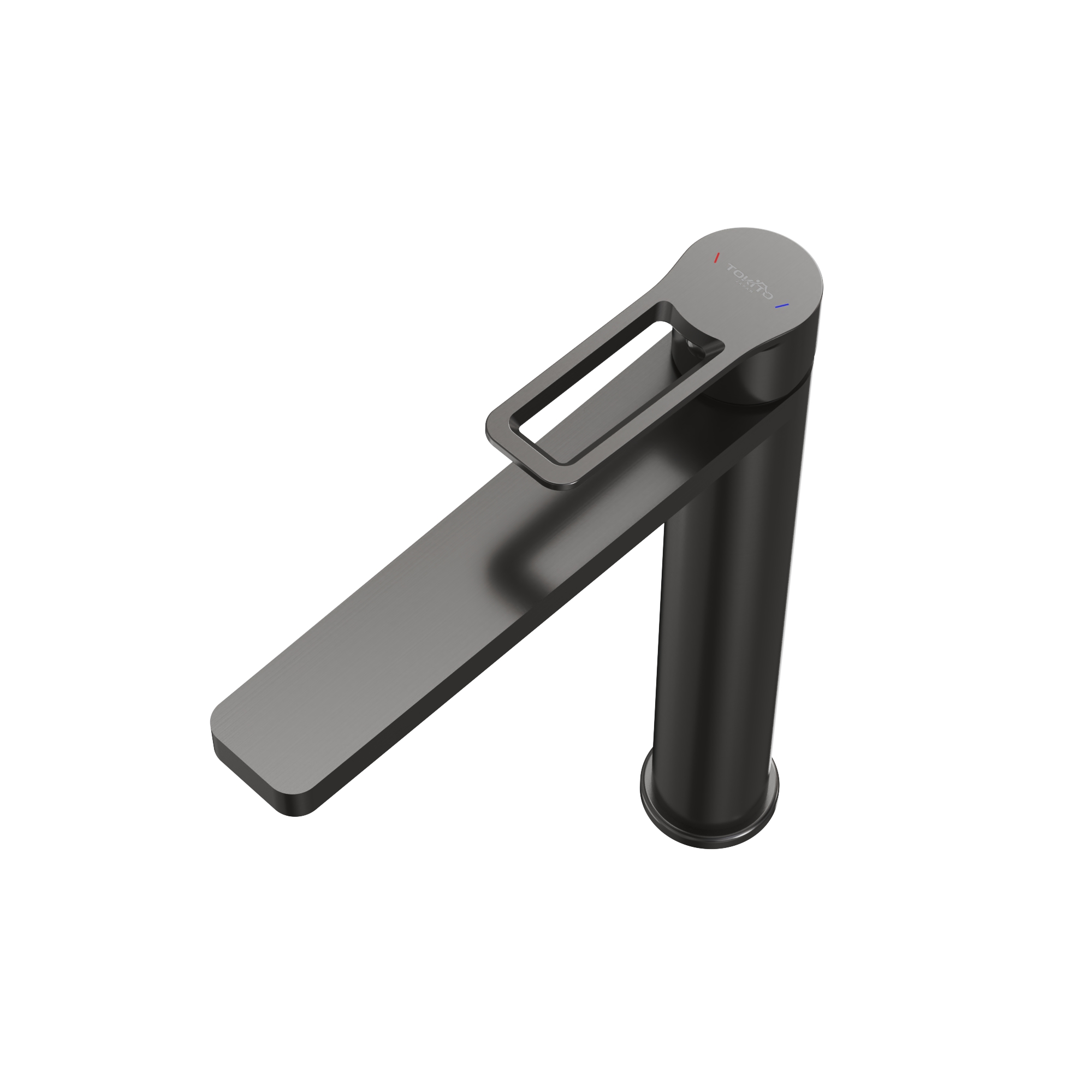 Смеситель для раковины TOKITO KOBE вороненая сталь (TOK-KOB-1012)