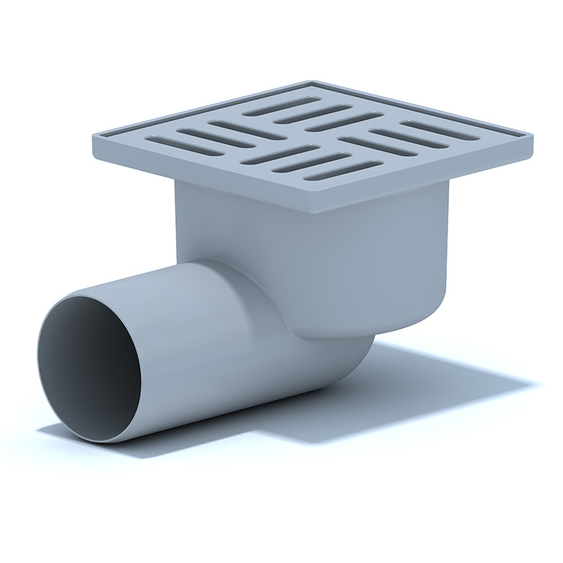 Трап гор.вып. 50 н/рег. срешеткой из пластика 10х10, ANI PLAST