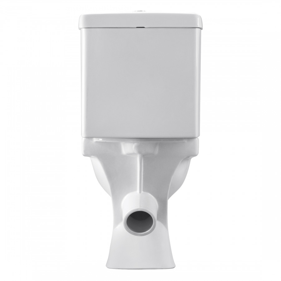 Унитаз-компакт "Визит" косой выпуск, с 1-режимной кнопочной арматурой  и сиденьем п/п "Уклад". SANTE