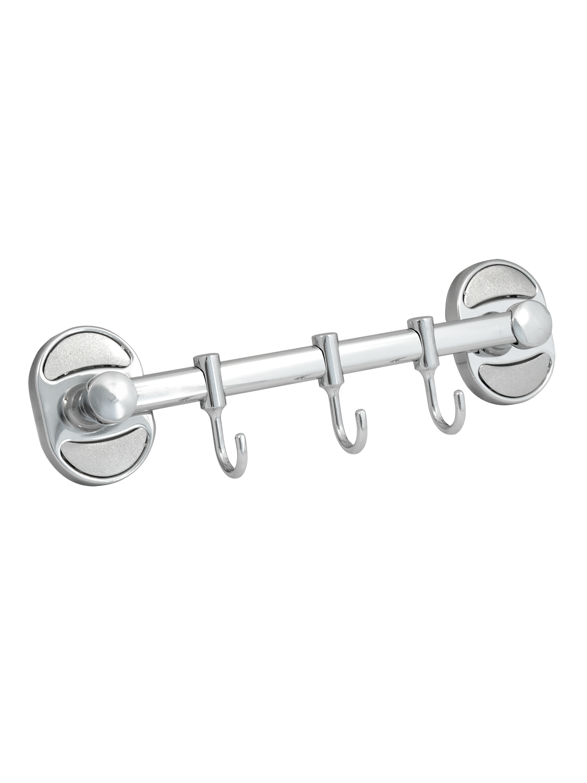 Кронштейн настенный, 3 крючка «Solinne», 16213, хром, Коллекция Modern