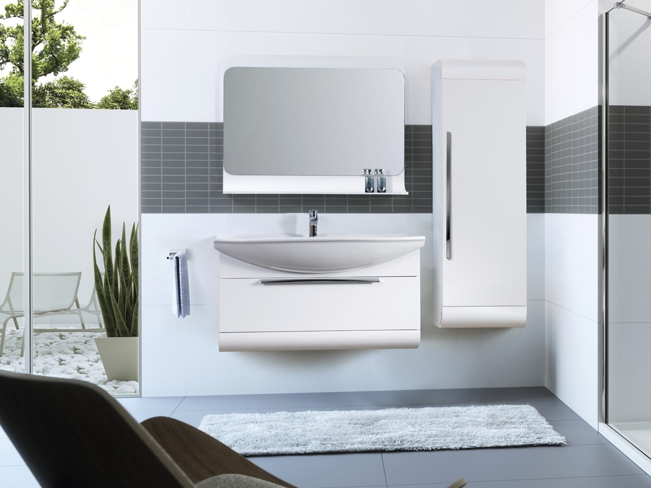 Раковина KIROVIT Стиль 1050 мебельная белый (Вн Крв06) 4620008197340