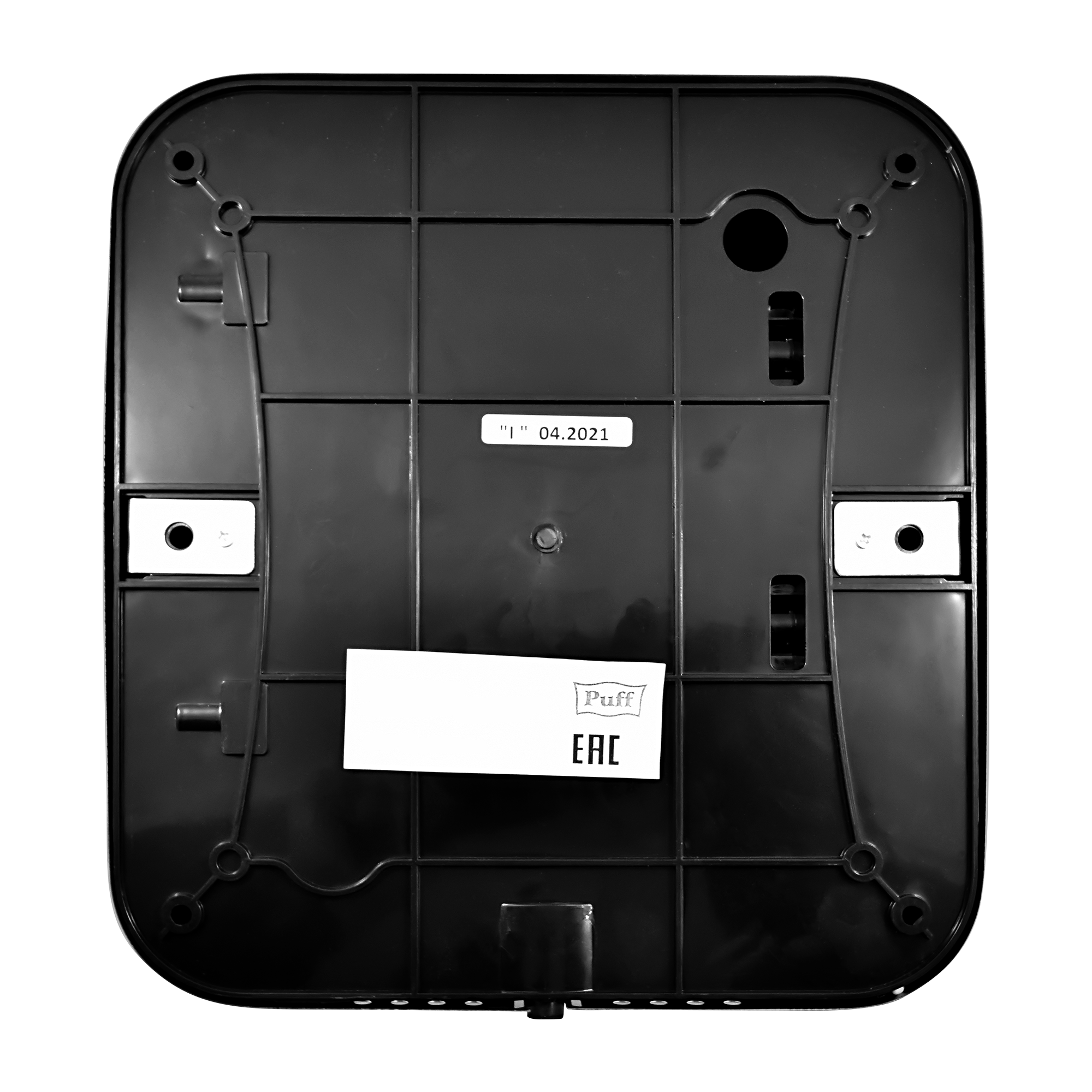 Электросушитель для рук PUFF-8888 высокоскоростной, антивандальный, хром матовый 1,8 кВт (1401.300)