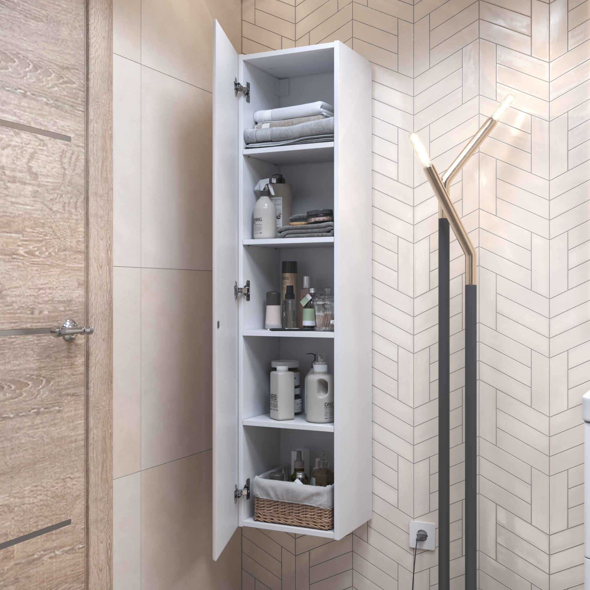 Шкаф VIGO Glem 35 подвесной белый (pp.GLE.35)