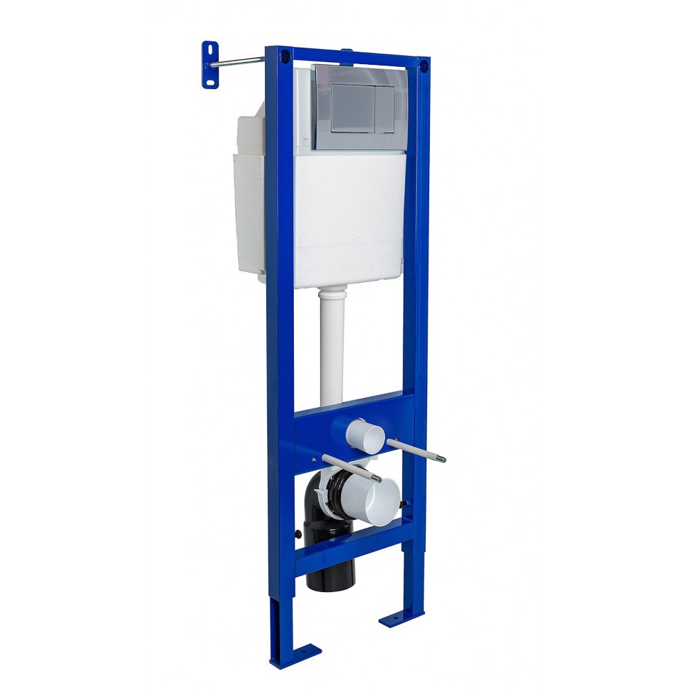 АТОМ 410 кнопка хром, хром глянец, BERGES