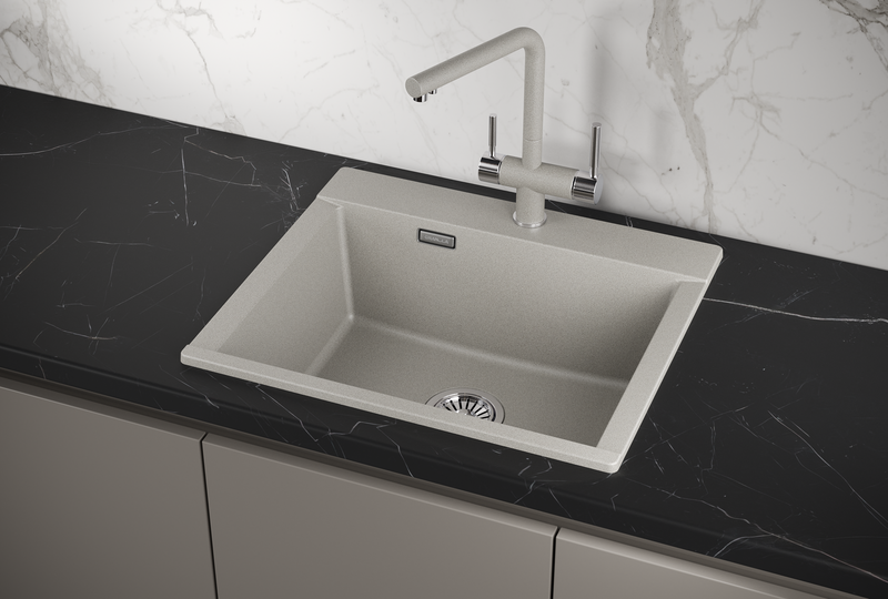 Кухонная мойка GRANULA (5804, БАЗАЛЬТ)
