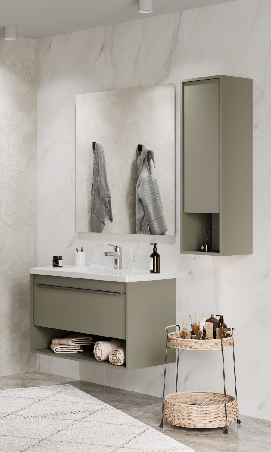 Зеркало АЛЬМА 100, прямоугольное