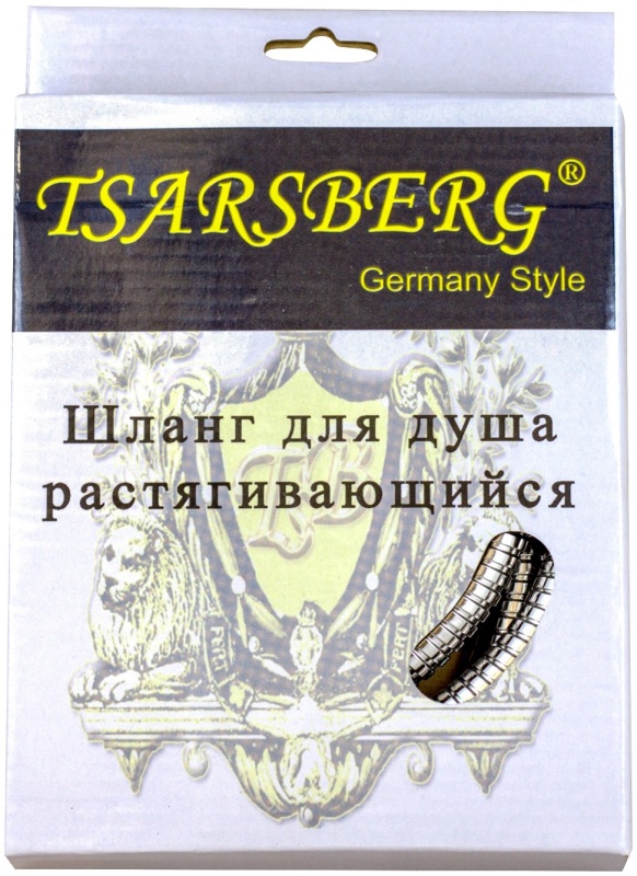 Шланг для душа TSARSBERG 150см М22х1/2" рус/имп (TSB-150Ri)