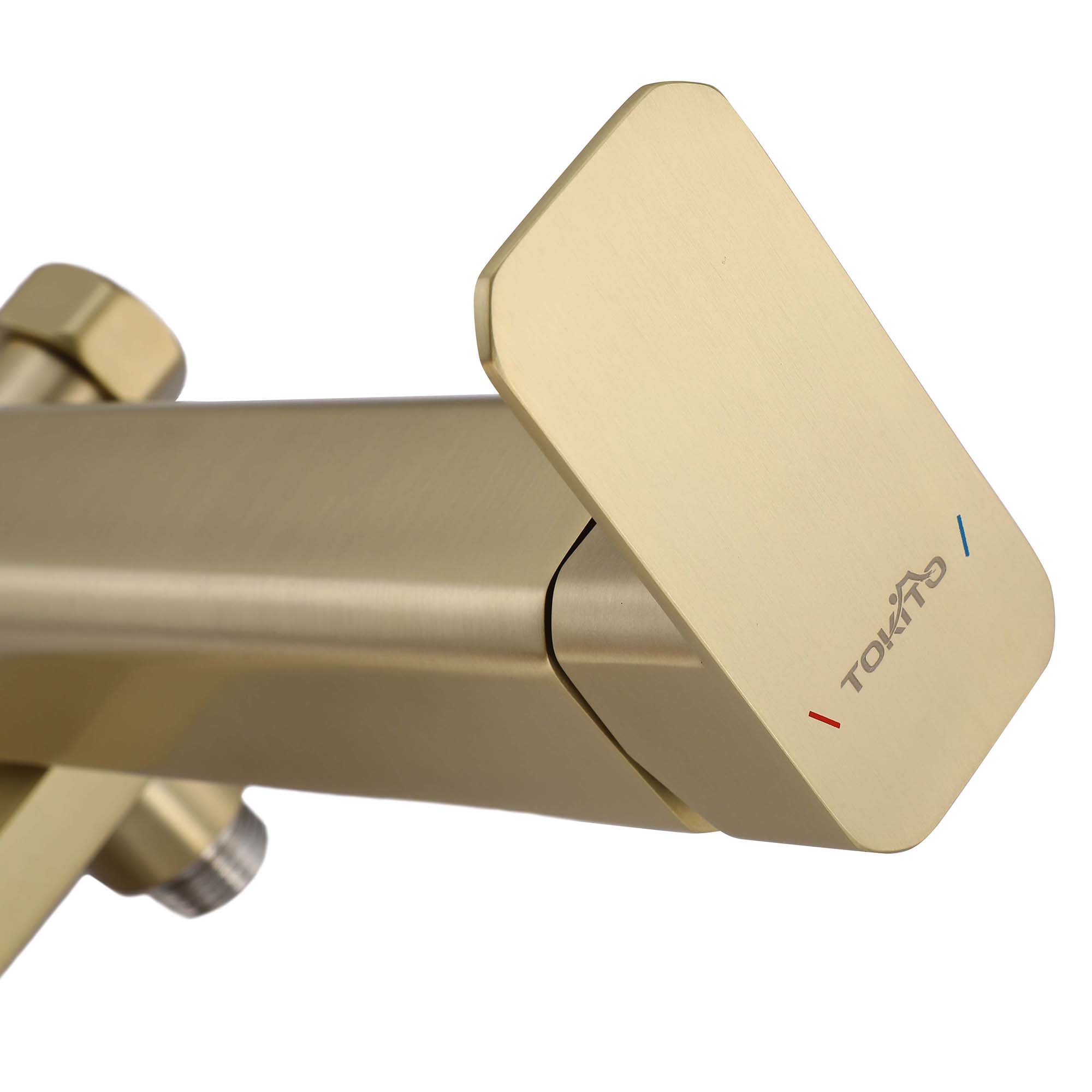 Смеситель для ванны TOKITO AOMORI брашированное золото (TOK-AOM-1014BG)