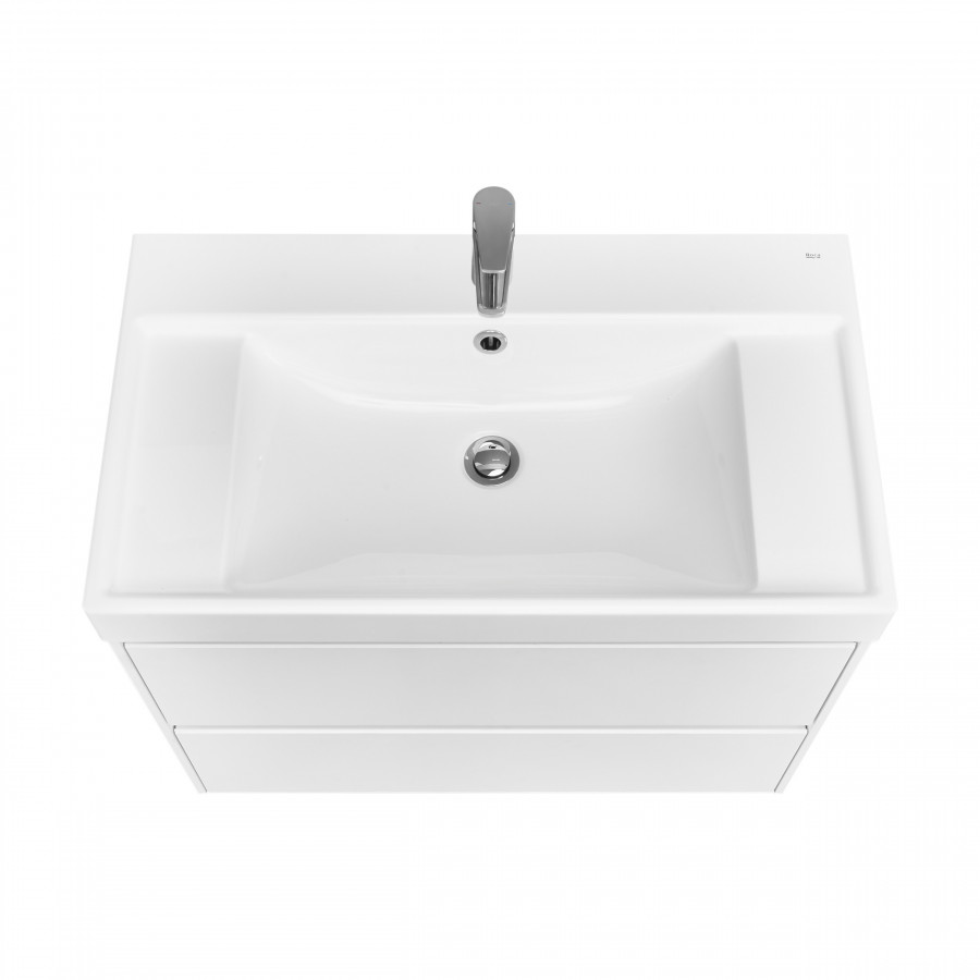 ONA Модуль для раковины 800 мм, 785x450x565 мм, с 2 ящиками, бел. матовый, ROCA