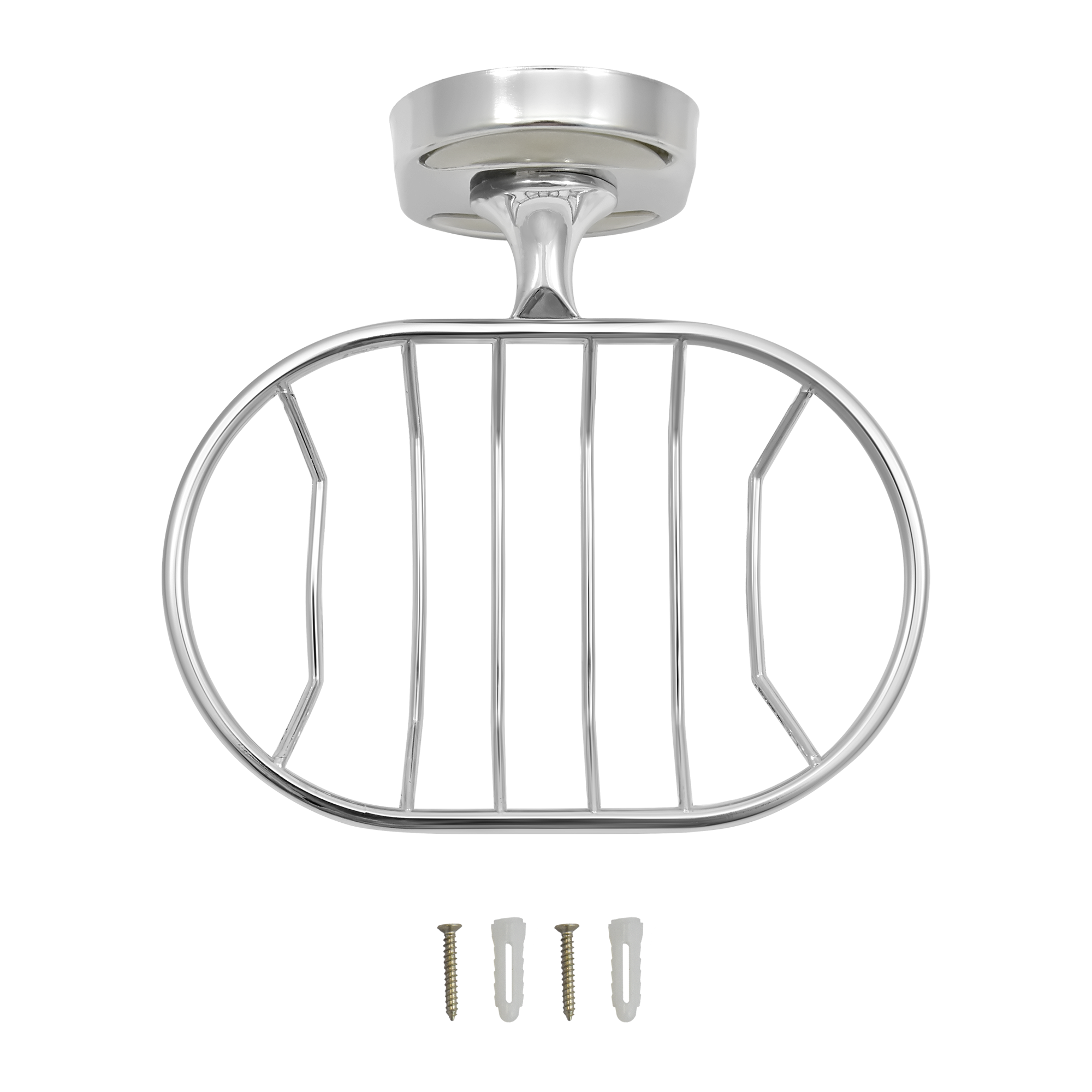 Мыльница решетчатая "Solinne", хром, Коллекция Element