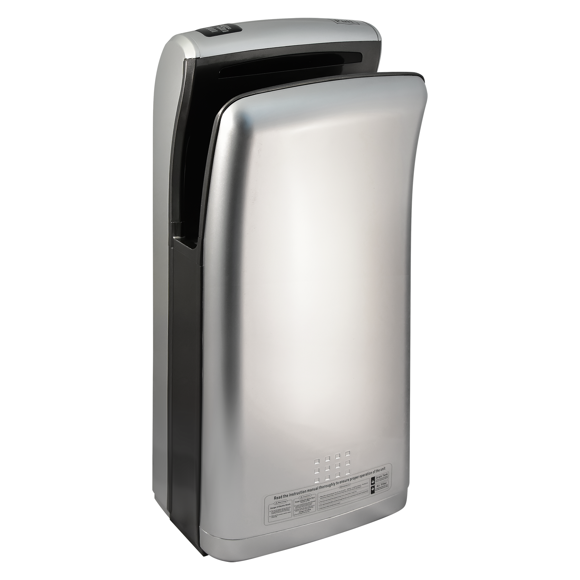 Электросушитель для рук PUFF-8870C New погружной, хром 1,8 кВт (1401.391)