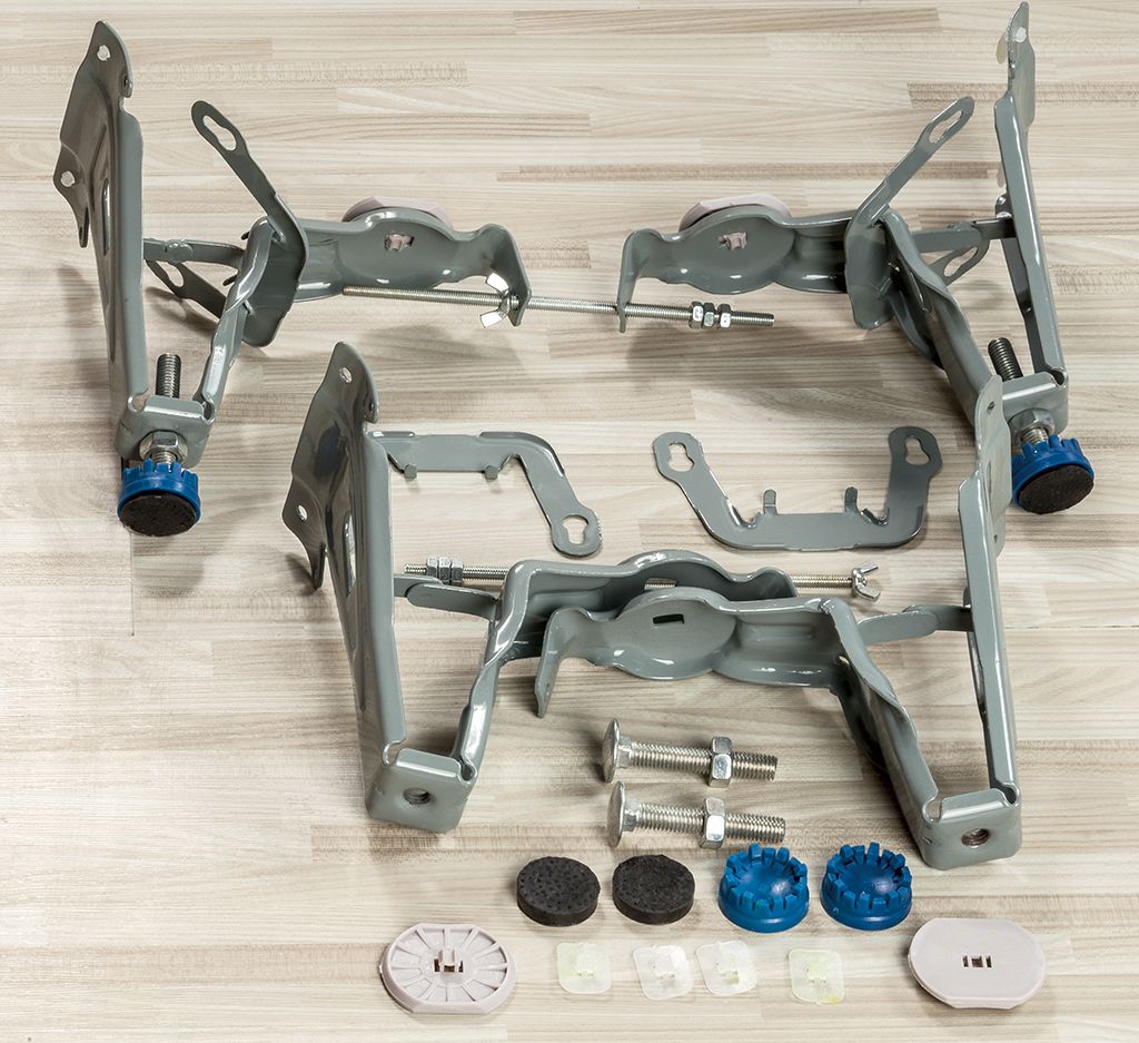 Ванна на ножках стальная IBERICA BLANCA ALBA белая 1700х750