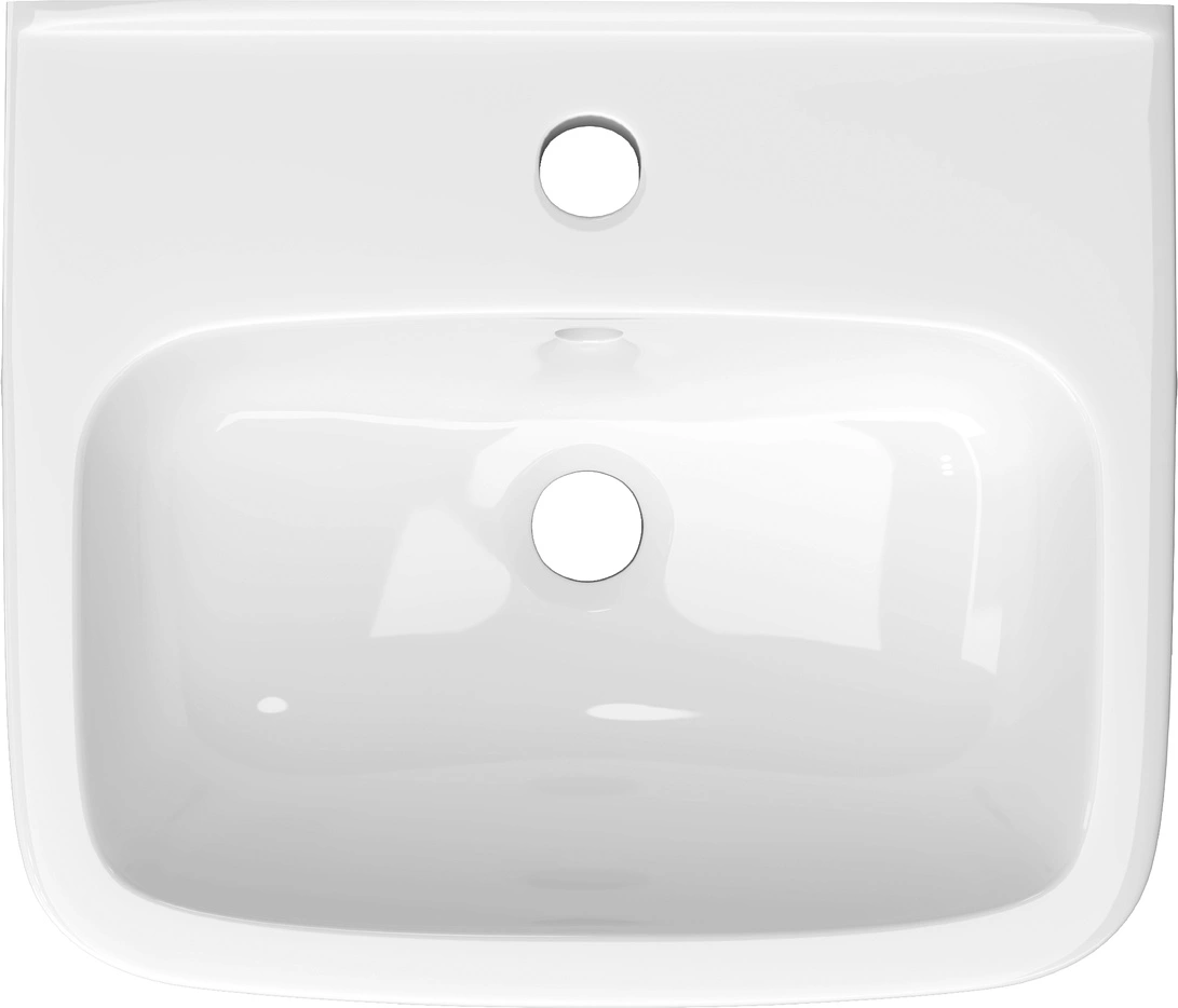 Раковина КЕРАМИН СКВЭА 45 белый глянец CDB00024893 (4810531138150)