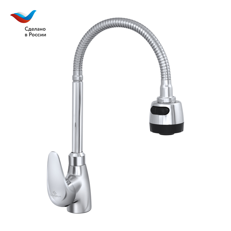 Смеситель для кухни СЛАВЕН Дача СЛ-ОД-В25 хром