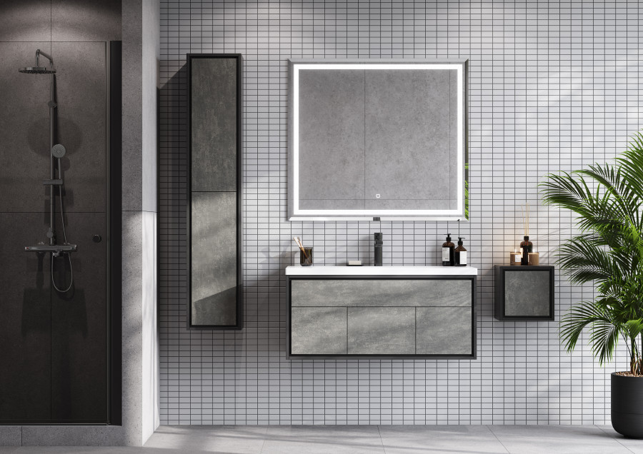 Шкаф-колона УЭЛЬС 30, графит