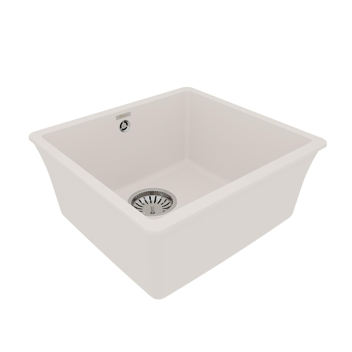 Кухонная мойка Lemark SINARA 440-U подстольного монтажа из кварцгранита, Жасмин 