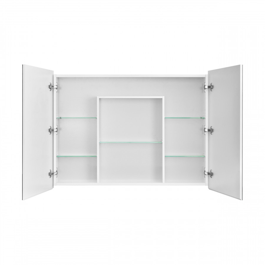 Зеркальный шкаф ЛОНДРИ 100, белый