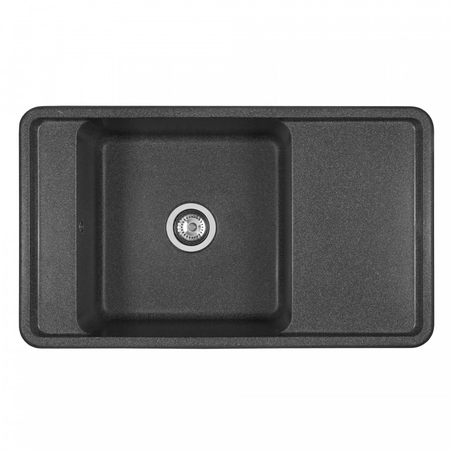 Мойка для кухни  Беллис 87 870x510x250 мм, прямоуг., графит
