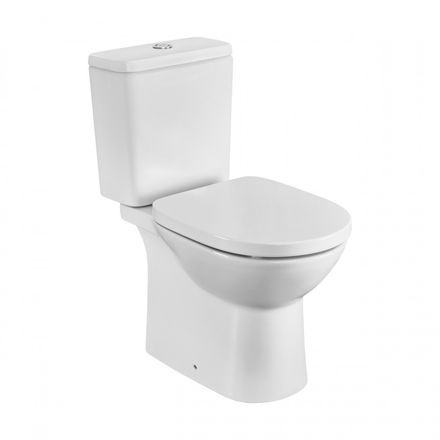 DEBBA Бачок для унитаза, механизм  двойного слива на 4,5/3, белый. (RU). ROCA