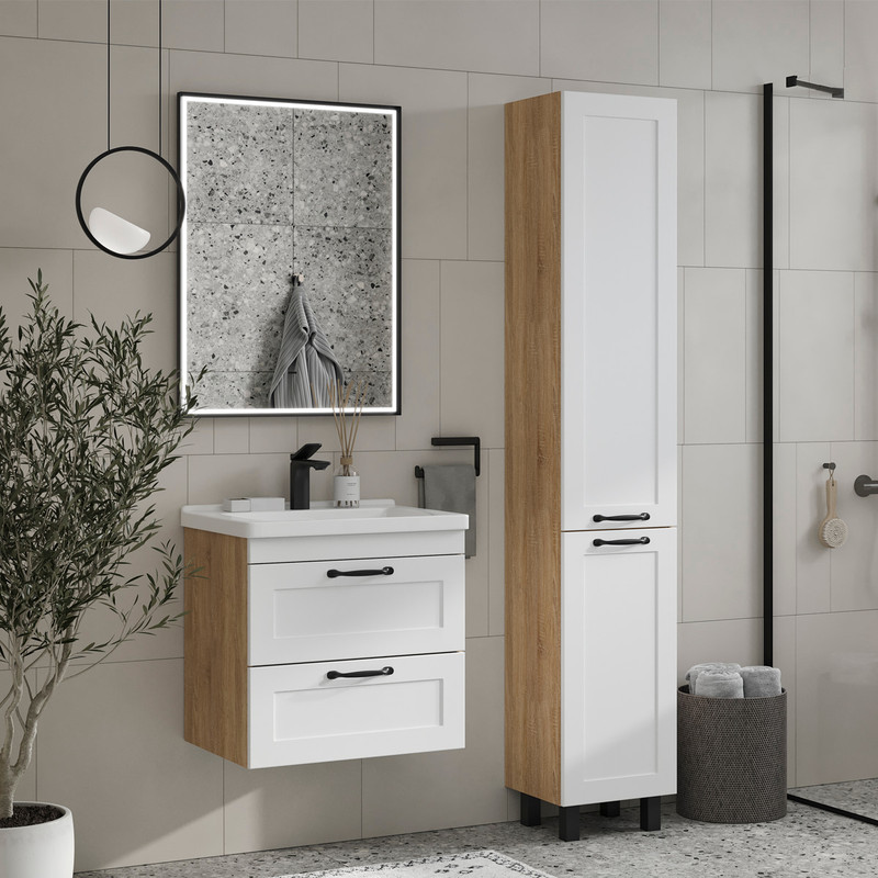 Зеркало EQUIL Lago LED 60 черный