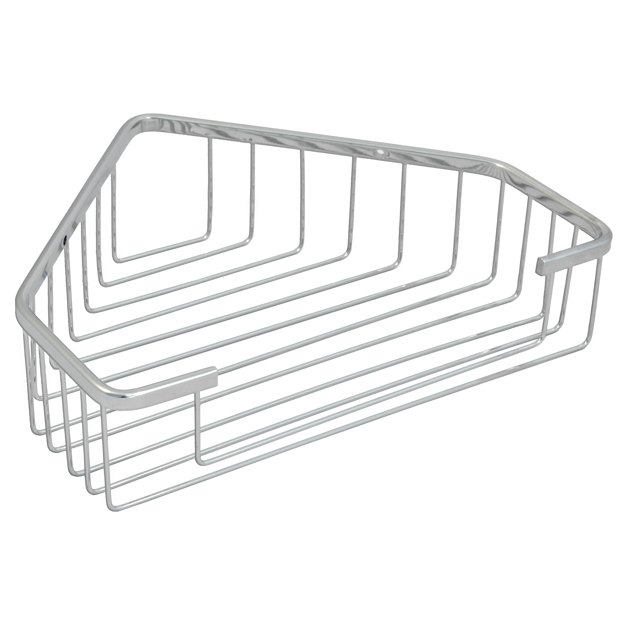 Полка угловая решетчатая «Solinne», 11083, хром, Коллекция Base