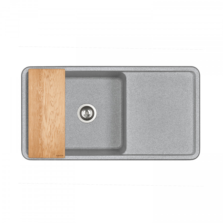 Мойка для кухни  Беллис 97 970x510x250 мм, прямоуг., серый