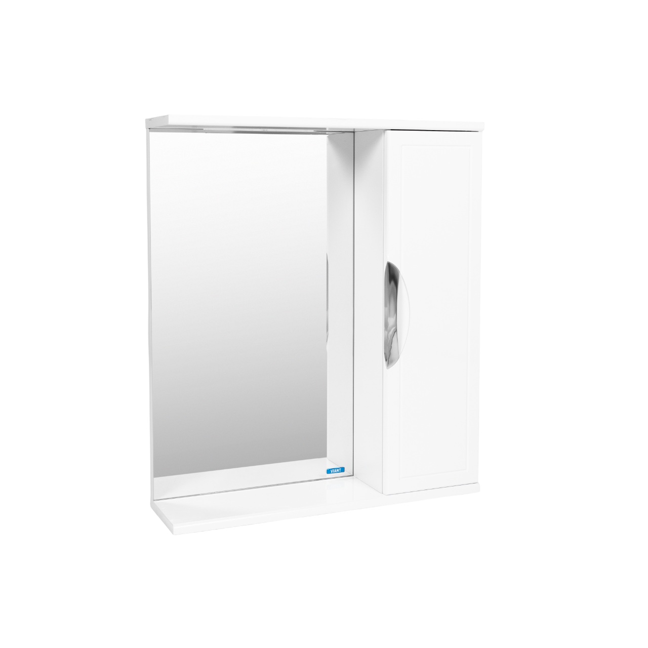 Зеркало со шкафом VIANT ЛИМА 60 подвесное белый (VLIM60-ZSH)