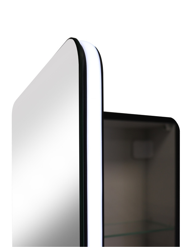 Зеркало-шкаф Eltoro black LED 360х1560