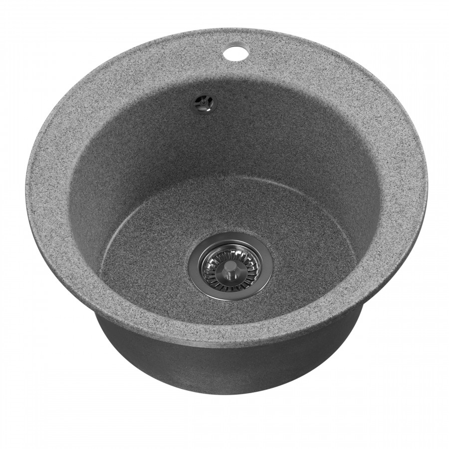 Мойка кухонная ШЕЛЛИ 50, круглая, серый