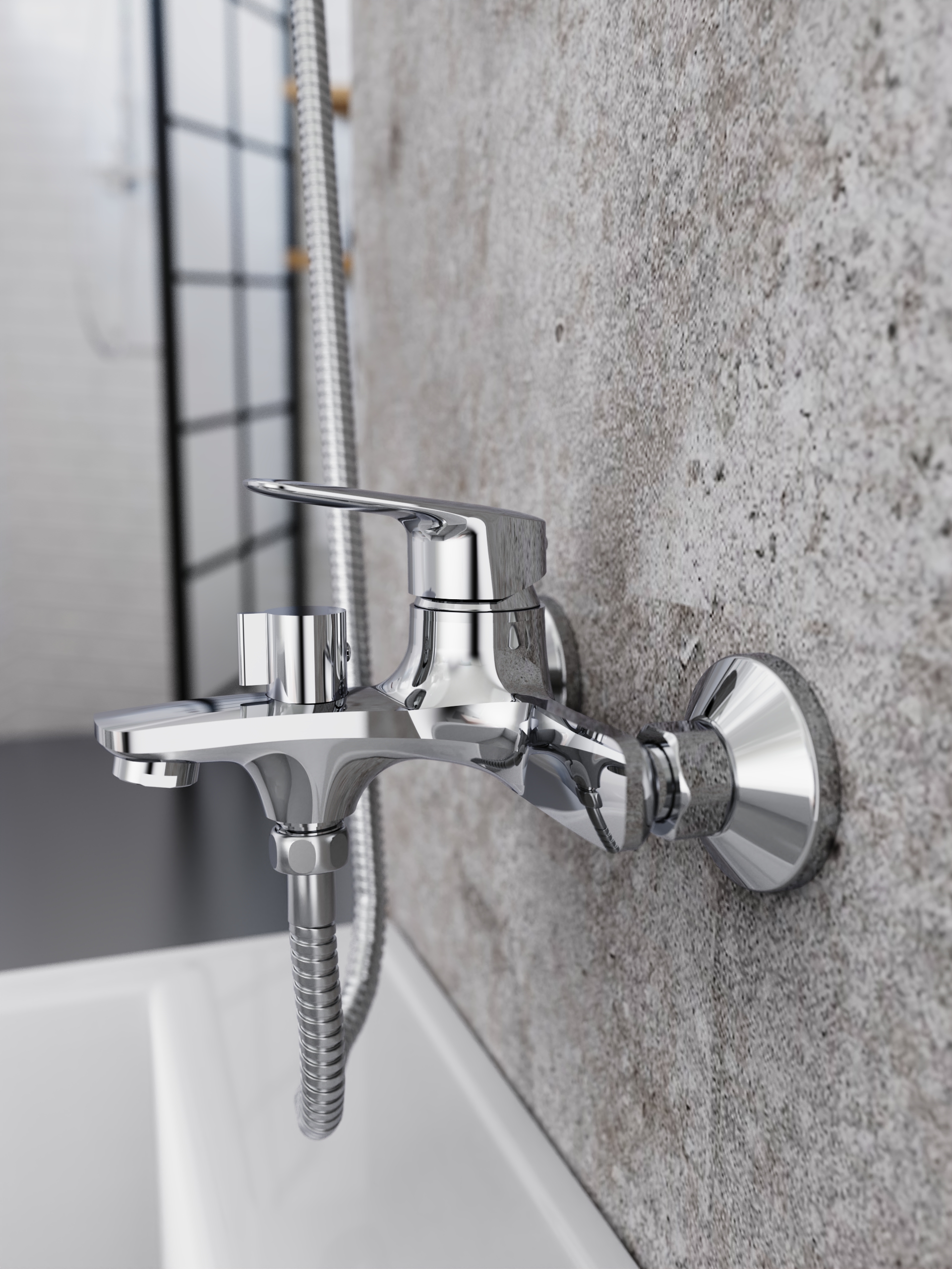 Смеситель для ванны TOKITO HAPPO хром (TOK-HAP-1014)