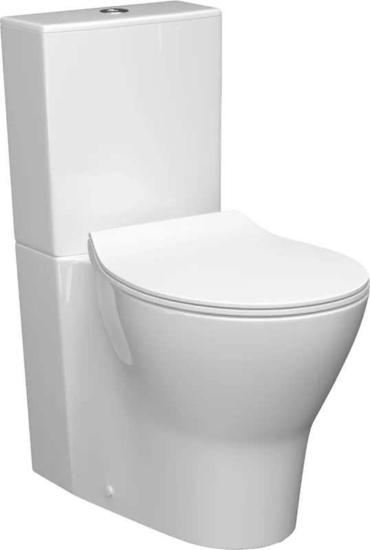 Унитаз-компакт СКАНДИ МЛЖС Slim Soft Close двухрежимный, сиденье дюропласт с микролифтом CDB00029301 (4810531151326)