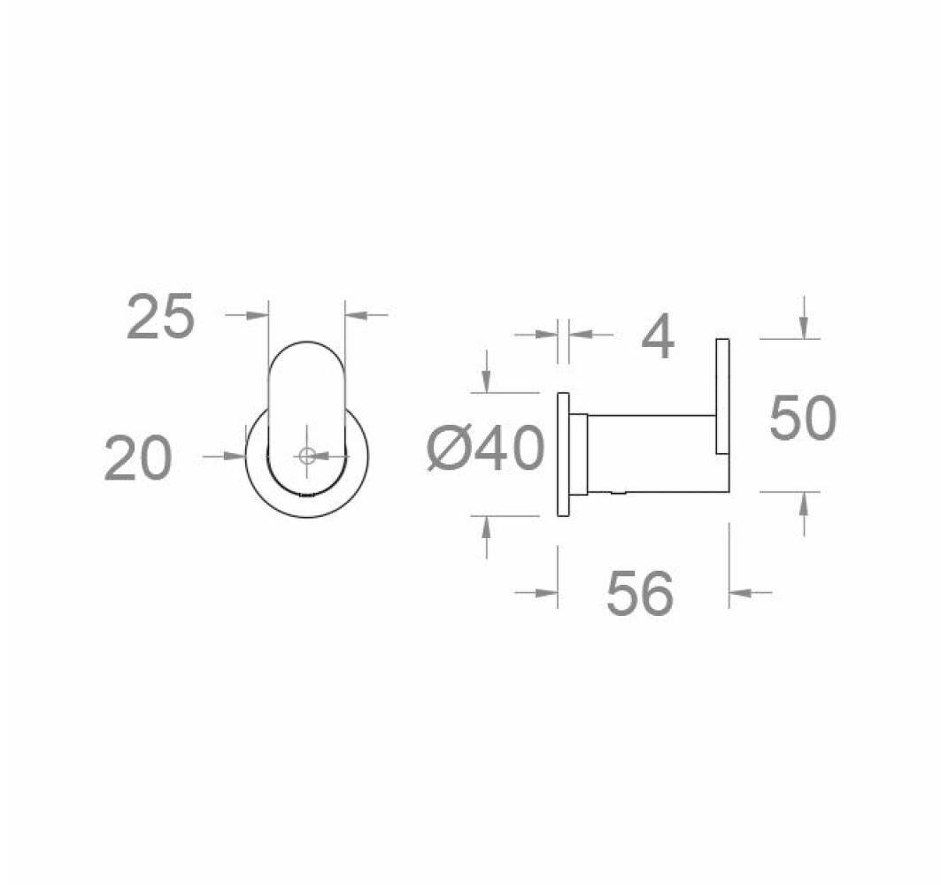 Крючок ramonsoler. медь. COLG01CUC