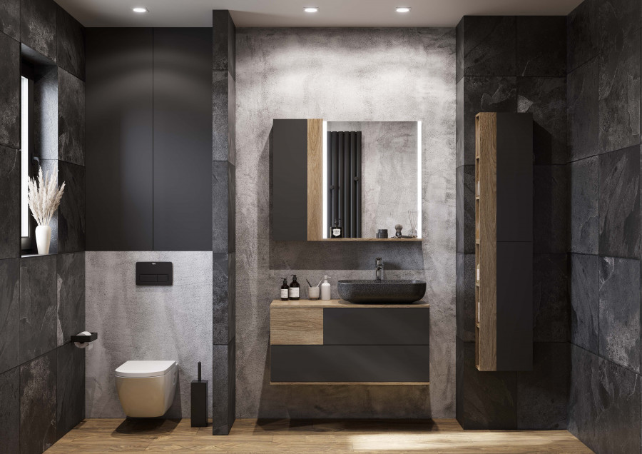 Раковина ЛОЛА 60, графит