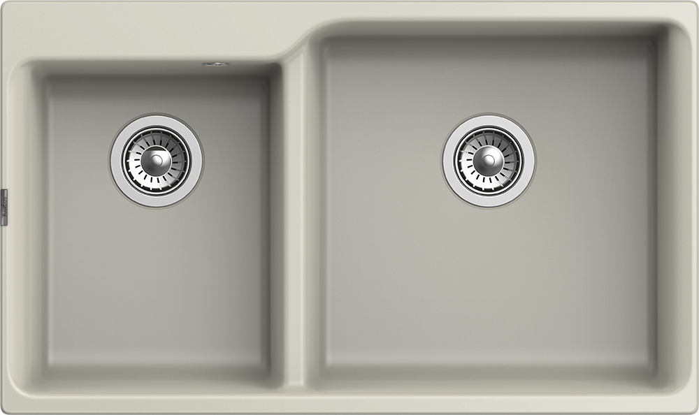 RIVELATO Мойка AXEL 90D  2-чаши 870*520мм topazio арт.